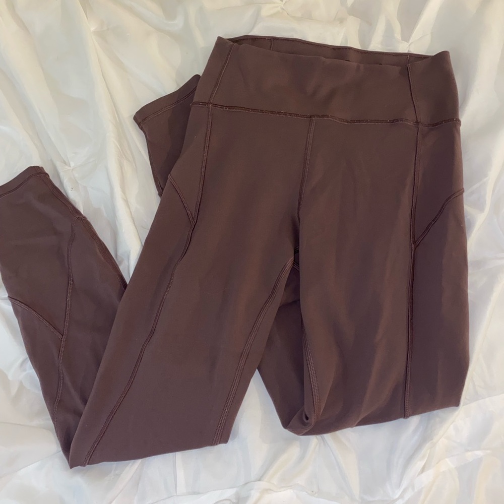 Lululemon in Movement Crop Smoked Mulberry 19” leggings
